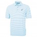 Arizona Cardinals Cutter & Buck Powder Blue Virtue Eco Pique Stripe Recycled Polo