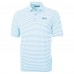 Seattle Seahawks Cutter & Buck Powder Blue Virtue Eco Pique Stripe Recycled Polo