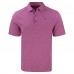 Carolina Panthers Cutter & Buck Heather Pink Forge Eco Stretch Recycled Polo