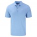 Indianapolis Colts Cutter & Buck Heather Powder Blue Forge Eco Stretch Recycled Polo