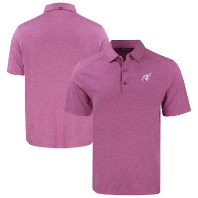 Arizona Cardinals Cutter & Buck Heather Pink Forge Eco Stretch Recycled Polo