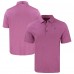Atlanta Falcons Cutter & Buck Heather Pink Forge Eco Stretch Recycled Polo