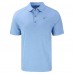 Seattle Seahawks Cutter & Buck Heather Powder Blue Forge Eco Stretch Recycled Polo