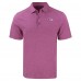 Seattle Seahawks Cutter & Buck Heather Pink Forge Eco Stretch Recycled Polo