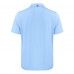 Los Angeles Chargers Cutter & Buck Powder Blue Coastline Epic Comfort Eco Recycled Polo
