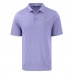 New England Patriots Cutter & Buck Purple Coastline Epic Comfort Eco Recycled Polo