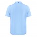 Minnesota Vikings Cutter & Buck Powder Blue Coastline Epic Comfort Eco Recycled Polo