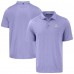 Green Bay Packers Cutter & Buck Purple Coastline Epic Comfort Eco Recycled Polo