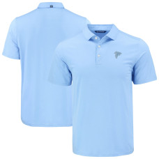Поло Atlanta Falcons Cutter & Buck Powder Blue Coastline Epic Comfort Eco Recycled
