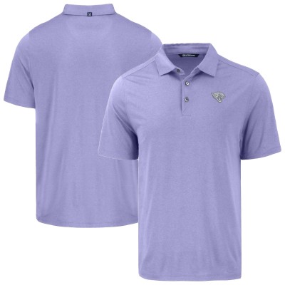Jacksonville Jaguars Cutter & Buck Purple Coastline Epic Comfort Eco Recycled Polo