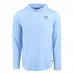 Jacksonville Jaguars Cutter & Buck Powder Blue Coastline Epic Comfort Eco Recycled Hooded Shirt