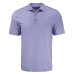 Поло Baltimore Ravens Cutter & Buck Purple Pike Eco Shadow Check Print Recycled