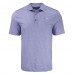 Seattle Seahawks Cutter & Buck Purple Pike Eco Shadow Check Print Recycled Polo