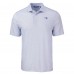 New England Patriots Cutter & Buck Purple Pike Eco Diamond Dot Print Recycled Polo