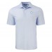 Pittsburgh Steelers Cutter & Buck Powder Blue Pike Eco Diamond Dot Print Recycled Polo