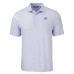 Поло Carolina Panthers Cutter & Buck Purple Pike Eco Diamond Dot Print Recycled