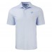 Detroit Lions Cutter & Buck Powder Blue Pike Eco Diamond Dot Print Recycled Polo