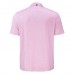 Atlanta Falcons Cutter & Buck Pink Pike Eco Diamond Dot Print Recycled Polo
