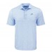 Detroit Lions Cutter & Buck Powder Blue Pike Eco Flora Print Recycled Polo