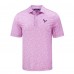 Houston Texans Cutter & Buck Pink Pike Eco Flora Print Recycled Polo