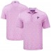 Atlanta Falcons Cutter & Buck Pink Pike Eco Flora Print Recycled Polo