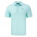 Carolina Panthers Cutter & Buck Green Pike Eco Flora Print Recycled Polo