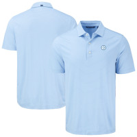Поло Pittsburgh Steelers Cutter & Buck Powder Blue Forge Eco Fine Line Stripe Stretch Recycled