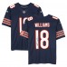 Игровая джерси Caleb Williams Chicago Bears Autographed Fanatics Authentic Navy Nike Limited