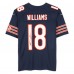 Игровая джерси Caleb Williams Chicago Bears Autographed Fanatics Authentic Navy Nike Limited