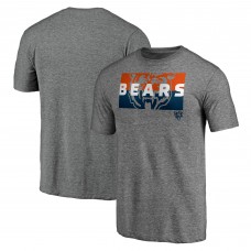 Футболка Chicago Bears Heather Gray Square Off Tri-Blend Футболка Chicago Bears Heather Gray Square Off Tri-Blend
