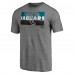 Jacksonville Jaguars Heather Gray Square Off Tri-Blend T-Shirt