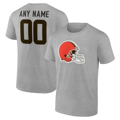Футболка Cleveland Browns Gray Team Authentic Custom