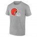 Футболка Cleveland Browns Gray Team Authentic Custom