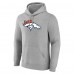 Denver Broncos Gray Team Authentic Custom Pullover Hoodie