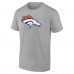 Футболка Denver Broncos Gray Team Authentic Custom