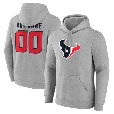 Толстовка Houston Texans Gray Team Authentic Custom