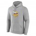 Minnesota Vikings Gray Team Authentic Custom Pullover Hoodie