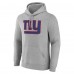 New York Giants Gray Team Authentic Custom Pullover Hoodie