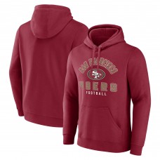San Francisco 49ers Scarlet Between the Pylons Pullover Hoodie