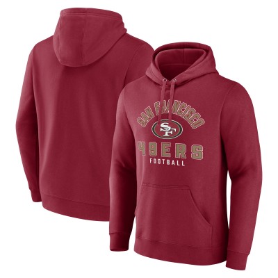 San Francisco 49ers Scarlet Between the Pylons Pullover Hoodie