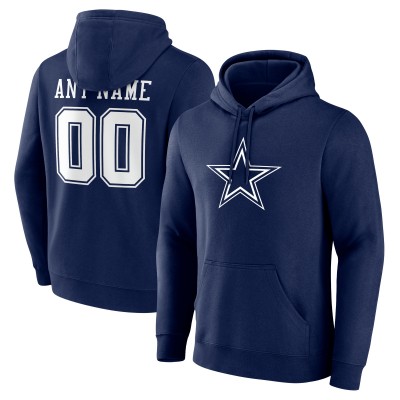 Толстовка Dallas Cowboys Navy Team Authentic Custom