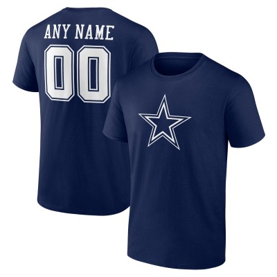 Футболка Dallas Cowboys Navy Team Authentic Custom