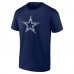 Футболка Dallas Cowboys Navy Team Authentic Custom
