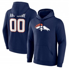 Толстовка Denver Broncos Navy Team Authentic Custom