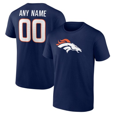 Футболка Denver Broncos Navy Team Authentic Custom
