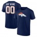 Футболка Denver Broncos Navy Team Authentic Custom