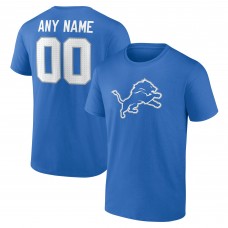 Футболка Detroit Lions Blue Team Authentic Custom