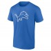 Футболка Detroit Lions Blue Team Authentic Custom