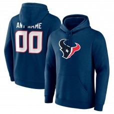 Толстовка Houston Texans Navy Team Authentic Custom