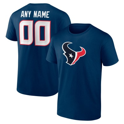 Футболка Houston Texans Navy Team Authentic Custom